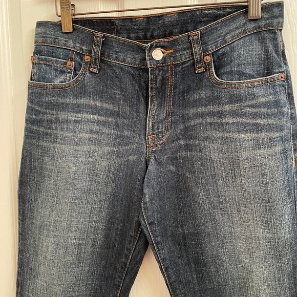 Lucky Brand Blue Denim Classic Fit Crop Jeans size 27 - Picture 2 of 5